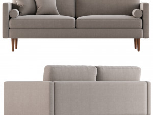 Modern Monroe Sofa Modello 3D