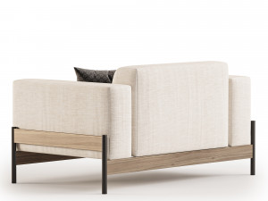 BOWIE ARMCHAIR Modèle 3D