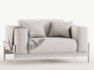 BOWIE ARMCHAIR Modèle 3D