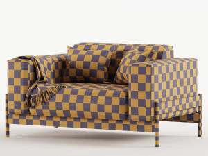 BOWIE ARMCHAIR 3D Model