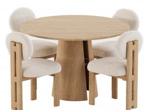 Dining set 06 3D Модель