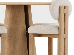 Dining set 06 3D Модель