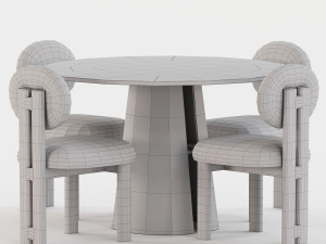 Dining set 06 3D Модель