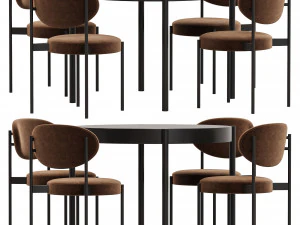 Zestaw do jadalni 07 Model 3D