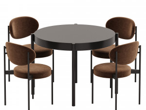 Dinning Set 07 Modello 3D