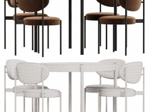 Dinning Set 07 3D Model