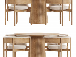 Dinning Set 08 3D Модель