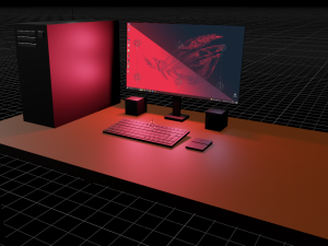 Simple desktop 3D 模型
