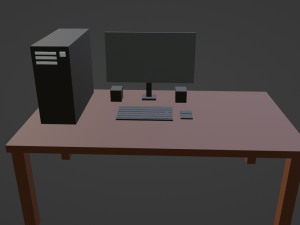 Simple desktop 3D 模型