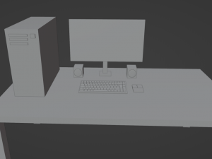 Simple desktop 3D 模型