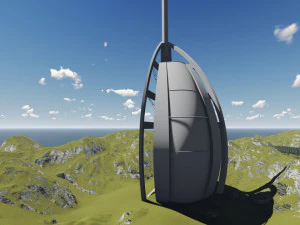 Burj el arab 3D Model