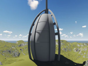 Burj el arab 3D Model