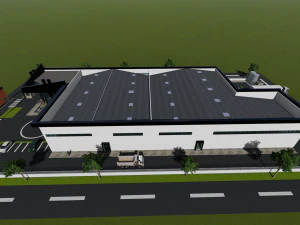 Factory 3D Model