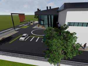 Factory 3D Model