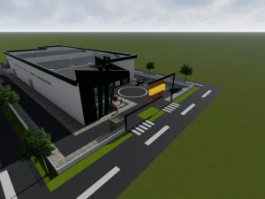Factory 3D Model