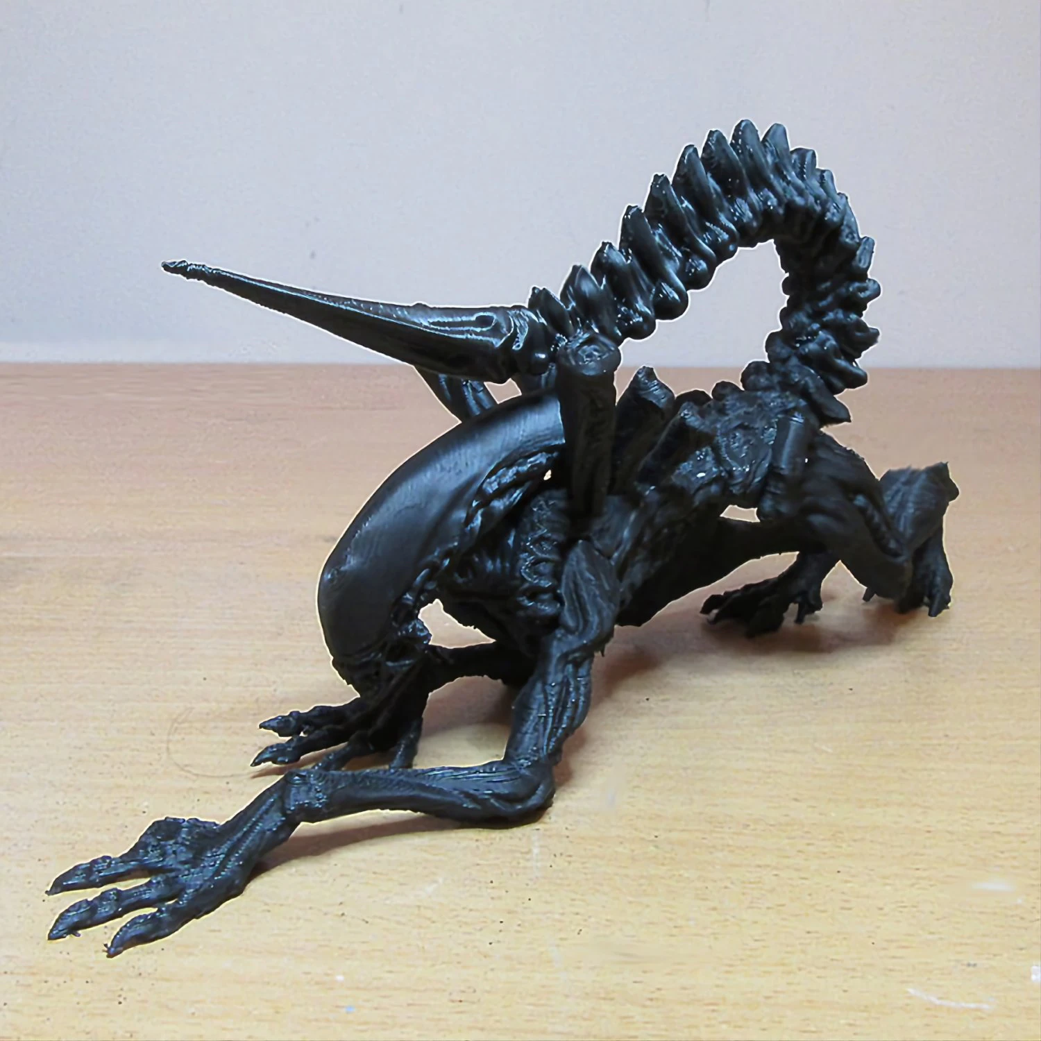 25 cm Alien xenomorph 3D Model .c4d .max .obj .3ds .fbx .stl .blend 