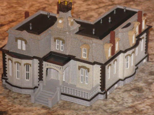 3d stl file of Villa model 002 3D Model