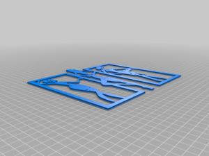 3d stl file of wall art african model 002 3D 모델