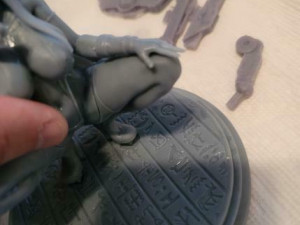 3d stl file of Anubis 20 cm 3D 模型