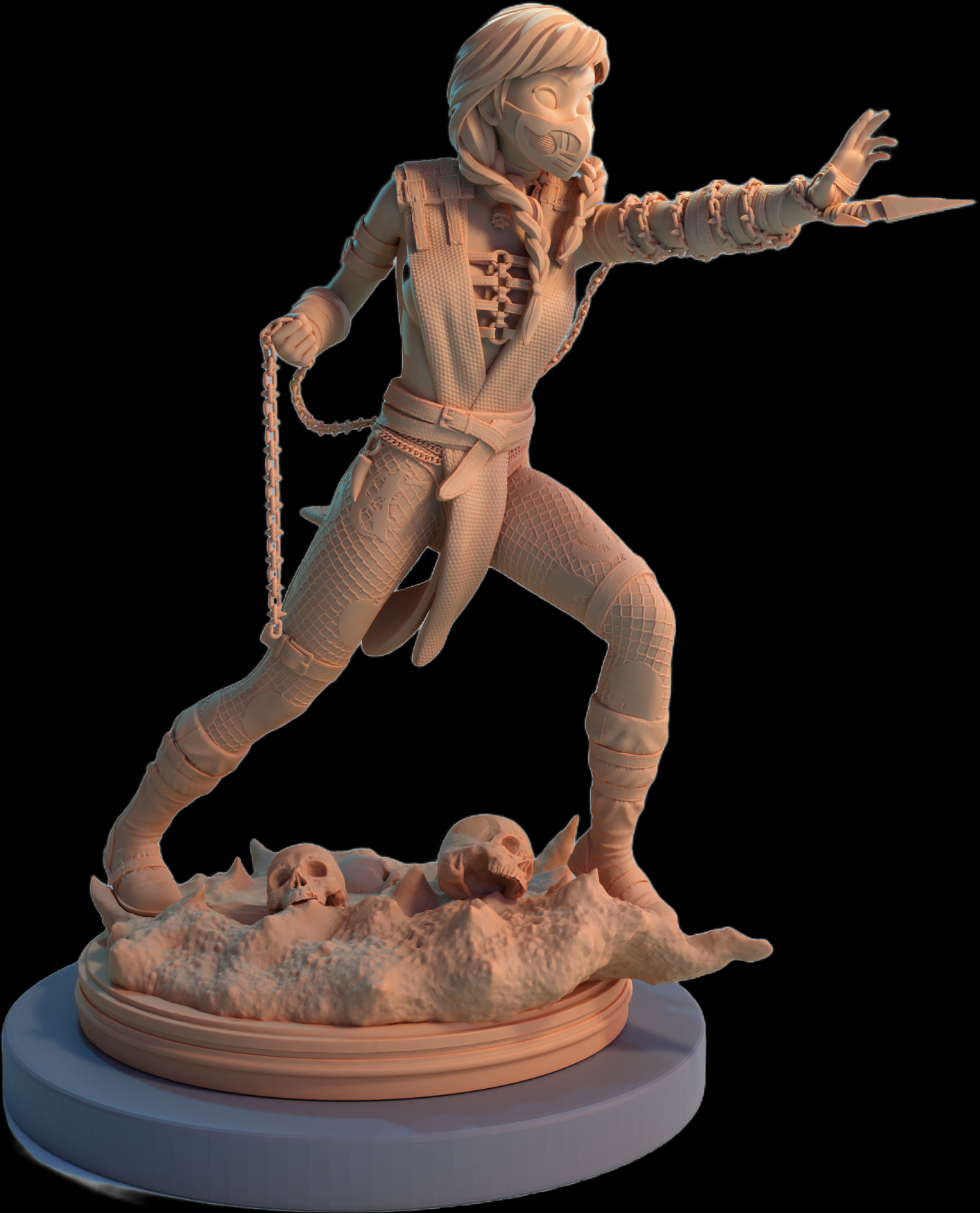 3d Stl File Of Scorpion Girl 3D Модель In Выдуманные 3DExport