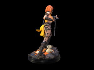 3d stl file of scorpion girl Modèle 3D