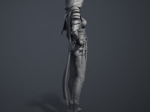 3d stl file of egypt girl Modelo 3D