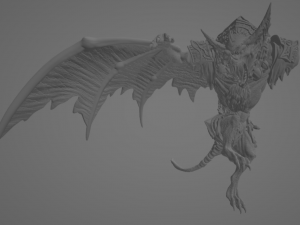 Bat Rider 1 3D Model