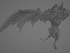 Bat Rider 1 3D Model
