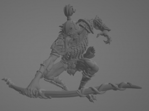 Bat Rider 1 3D Model