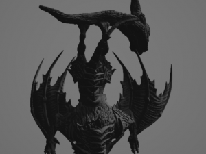 Bat Rider 4 Model 3D