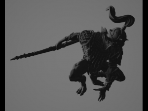 Bat Rider 4 Model 3D
