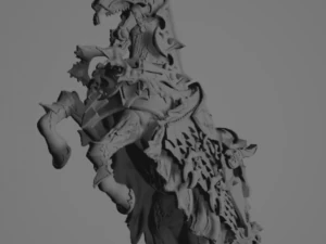 Dreed Warriors set 4 pcs 3D Model