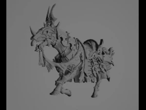 Dreed Warriors set 4 pcs 3D Model