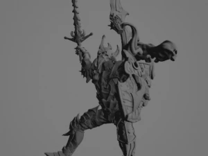 Dreed Warriors set 4 pcs 3D Model