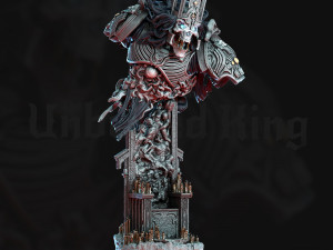 Atrum Rex Bust 3D Model