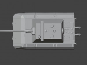 Panzerkampfwagen VI Ausf S E100 3D Модель