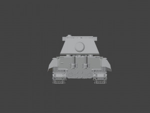 Panzerkampfwagen VI Ausf S E100 Modello 3D