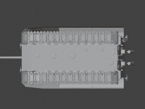 Panzerkampfwagen VI Ausf S E100 Modello 3D