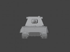 Panzerkampfwagen VI Ausf S E100 Modello 3D