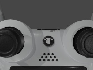 Sony PlayStation PS4 PRO Controller 3D Модель