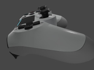 Sony PlayStation PS4 PRO Controller 3D Модель