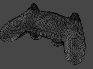 Sony PlayStation PS4 PRO Controller 3D Model