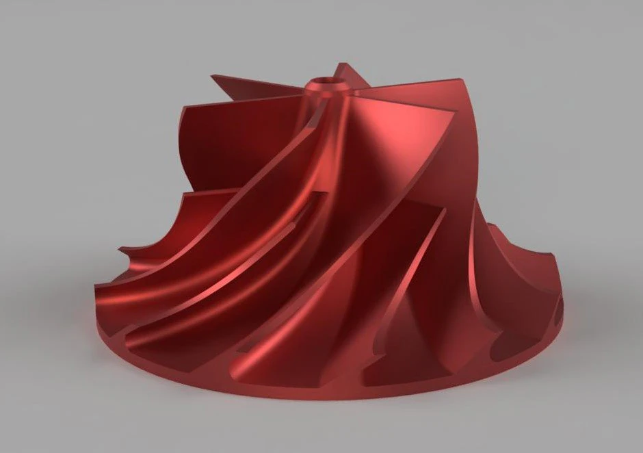 Centrifugal turbine model 3D Model .c4d .max .obj .3ds .fbx .stl .blend 