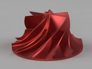 Centrifugal turbine model 3D Модель