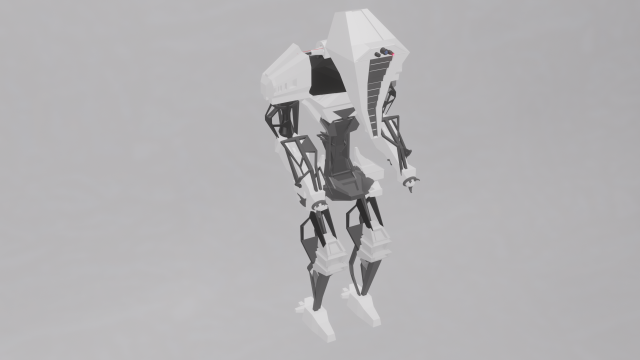 Robot 3Dモデル .c4d .max .obj .3ds .fbx .stl .blend 