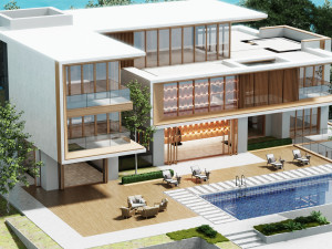 Modern villa 2023 Blender 3D Model