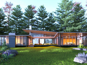 3D Revit Modern Villa Design 3D 모델