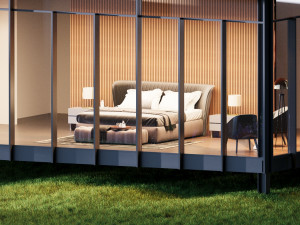3D Revit Modern Villa Design Modello 3D