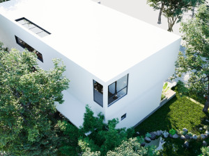 Blender 3D Revit Modern Villa Design Modello 3D