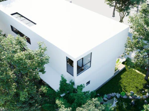 Blender 3D Revit Modern Villa Design 3D Model